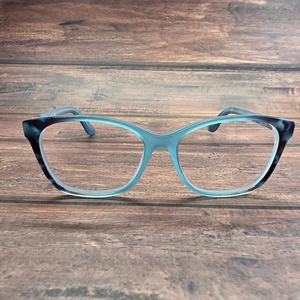 Guess GU2949-3 Blue Tortoise Shell Cat Eye Eyeglasses 53-15-140 Designer Frames